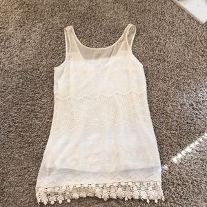 Off white dress
